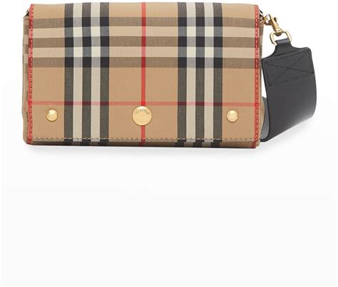 Burberry Hackberry Vintage Check Crossbody Bag 